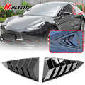 Side Rear Window Louver Shutter Cover for Tesla Model 3 (2017–2023)