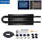 2 Row Oil Cooler Kit for Auto-Manual Transmission Radiator