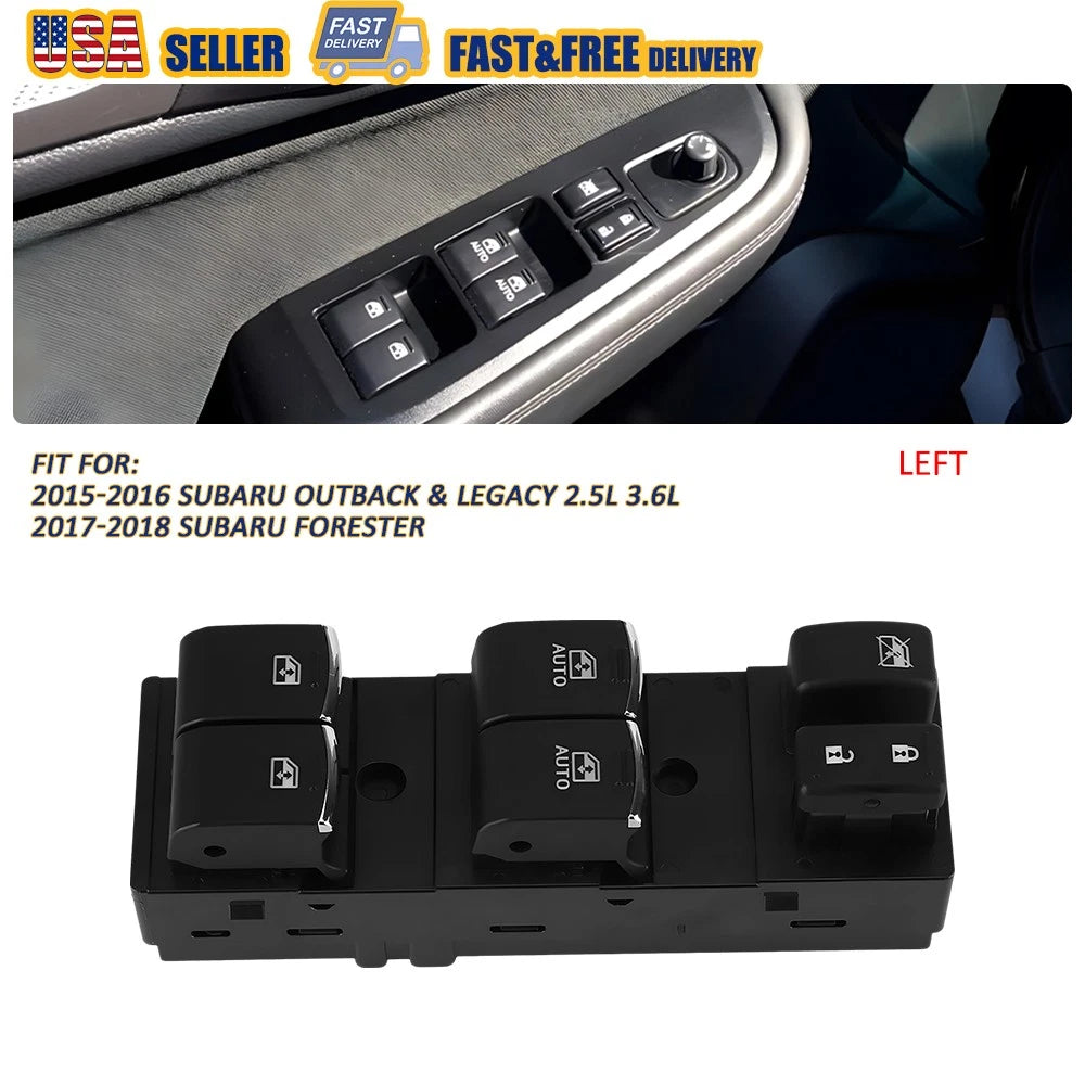 Driver Master Window Switch for Subaru Forester (2017–2018) 83071SG073