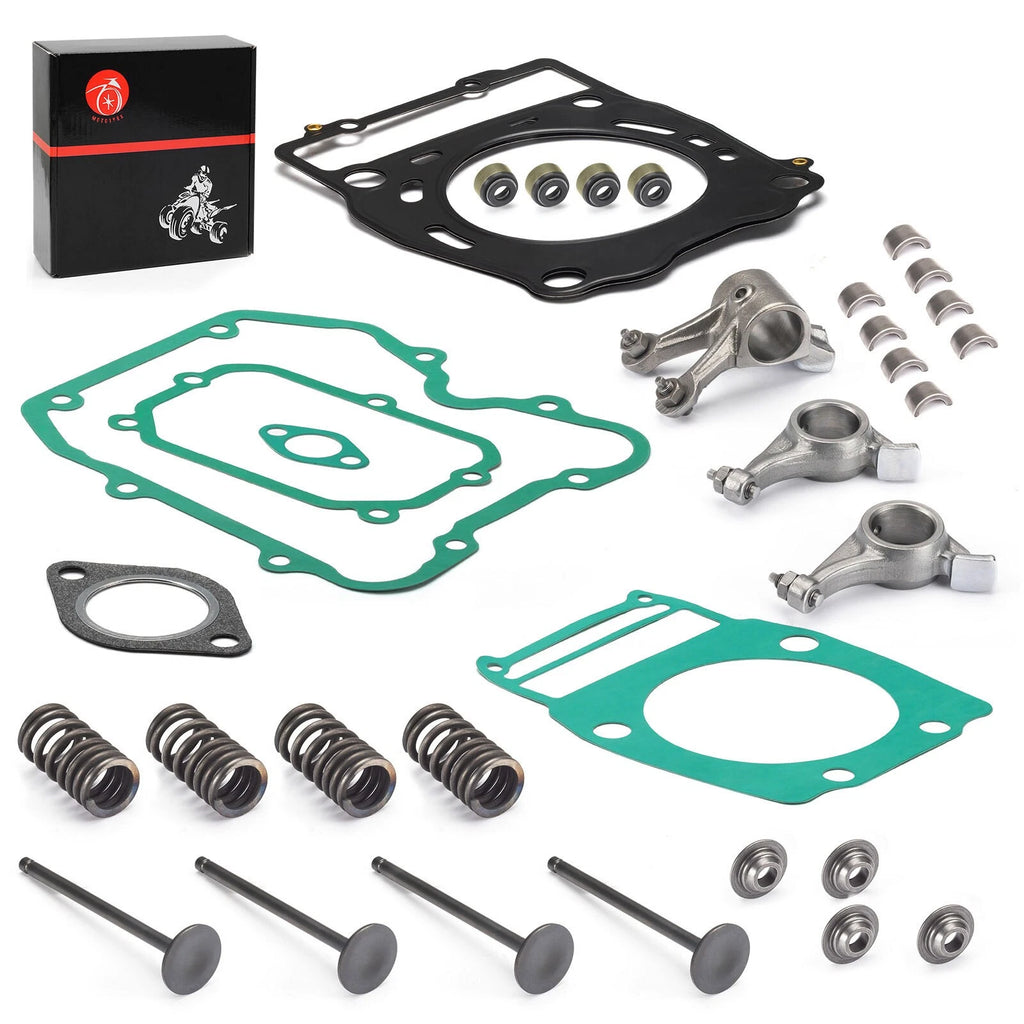 Rocker Arm Cylinder Head Gasket & Valve Kit for Polaris Xpedition 425 (2000–2002)