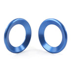A Pillar Horn Ring Cover Blue for Honda Civic 2016-2021 (2 Pcs)