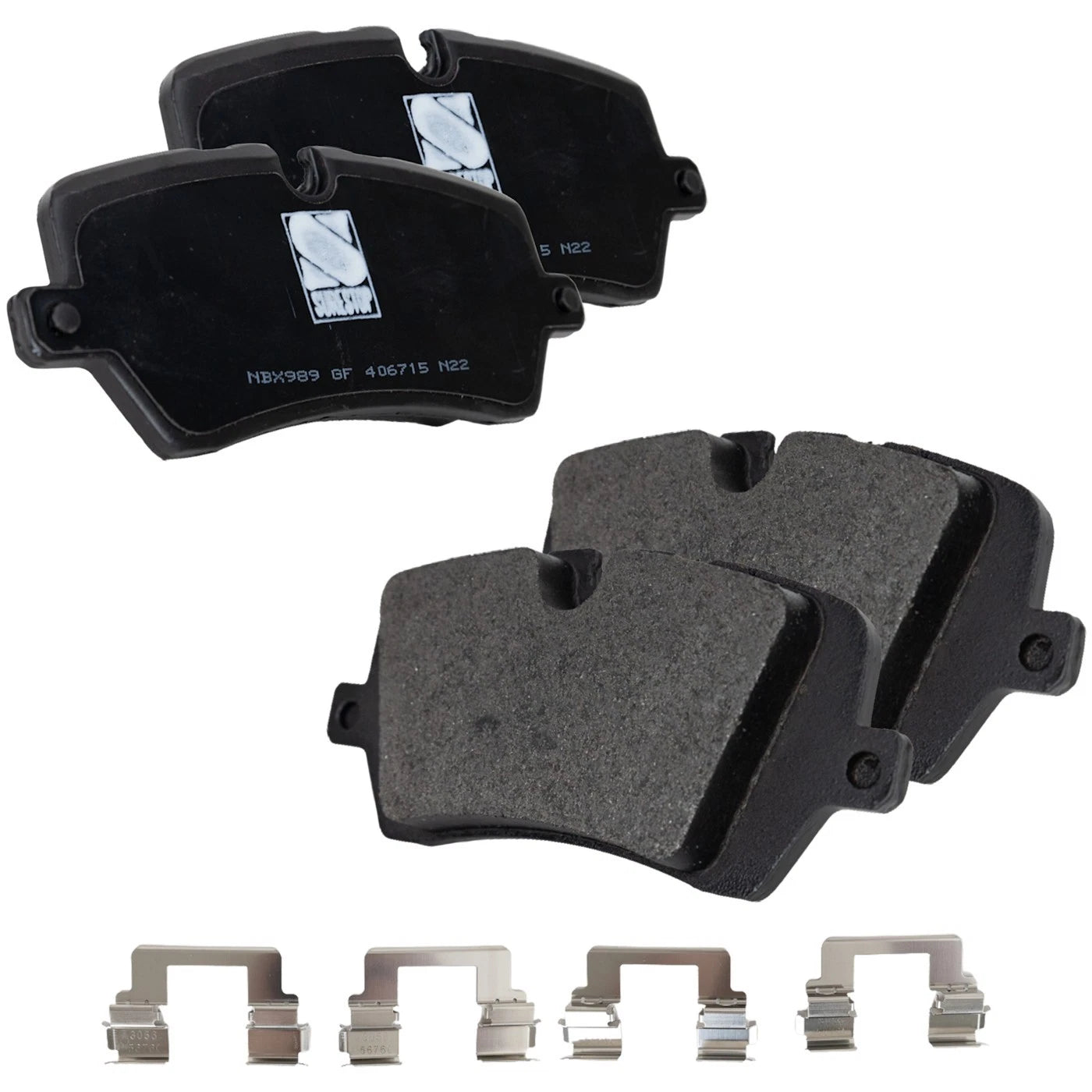 Set of Rear Brake Pads for Land Rover Defender, Discovery (2014–2022)