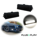 White LED Front Fender Side Marker Lights for Chevy Monte Carlo (1981–1988)