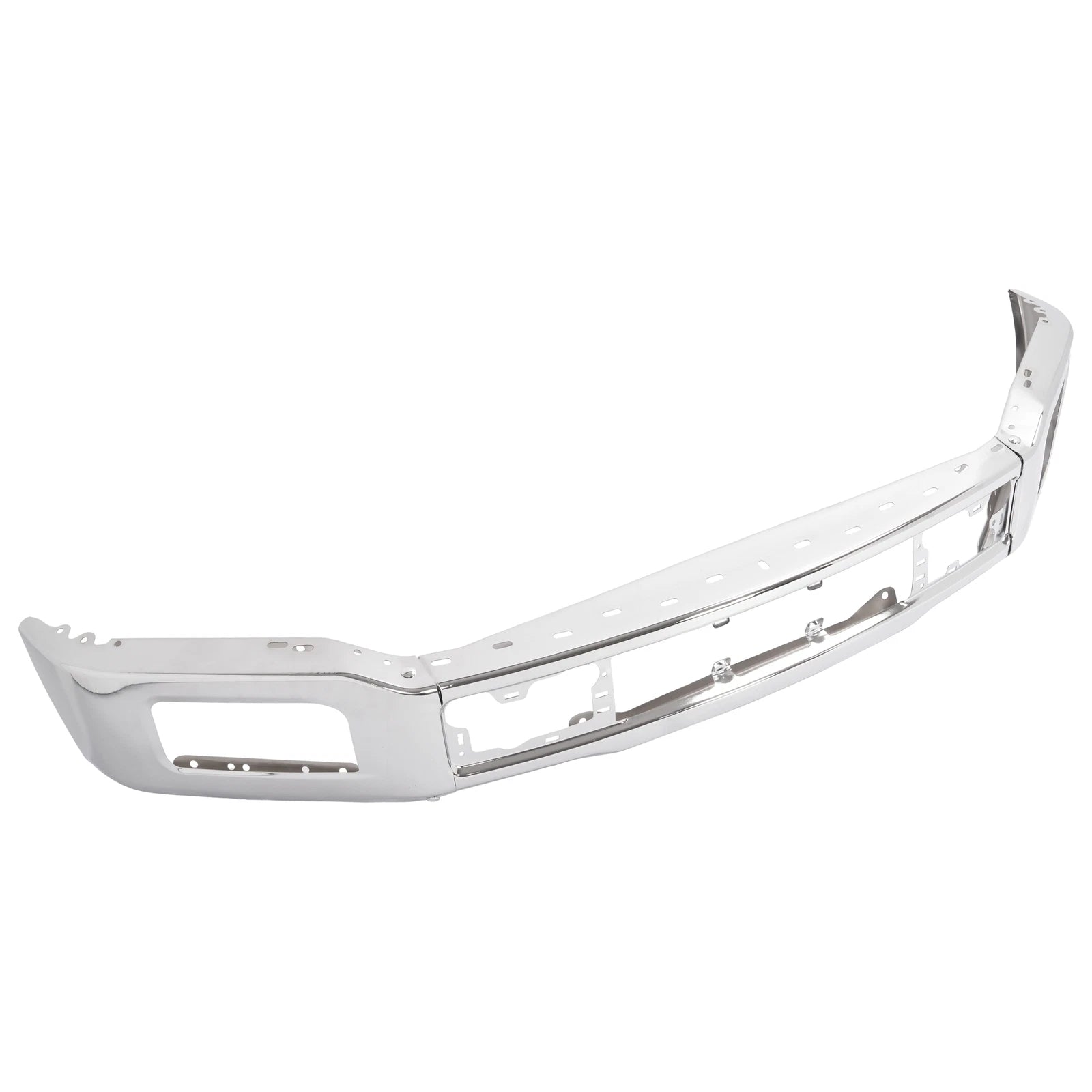Steel Front Bumper for Ford F-150 (2015–2020) Chrome/Black/Gray