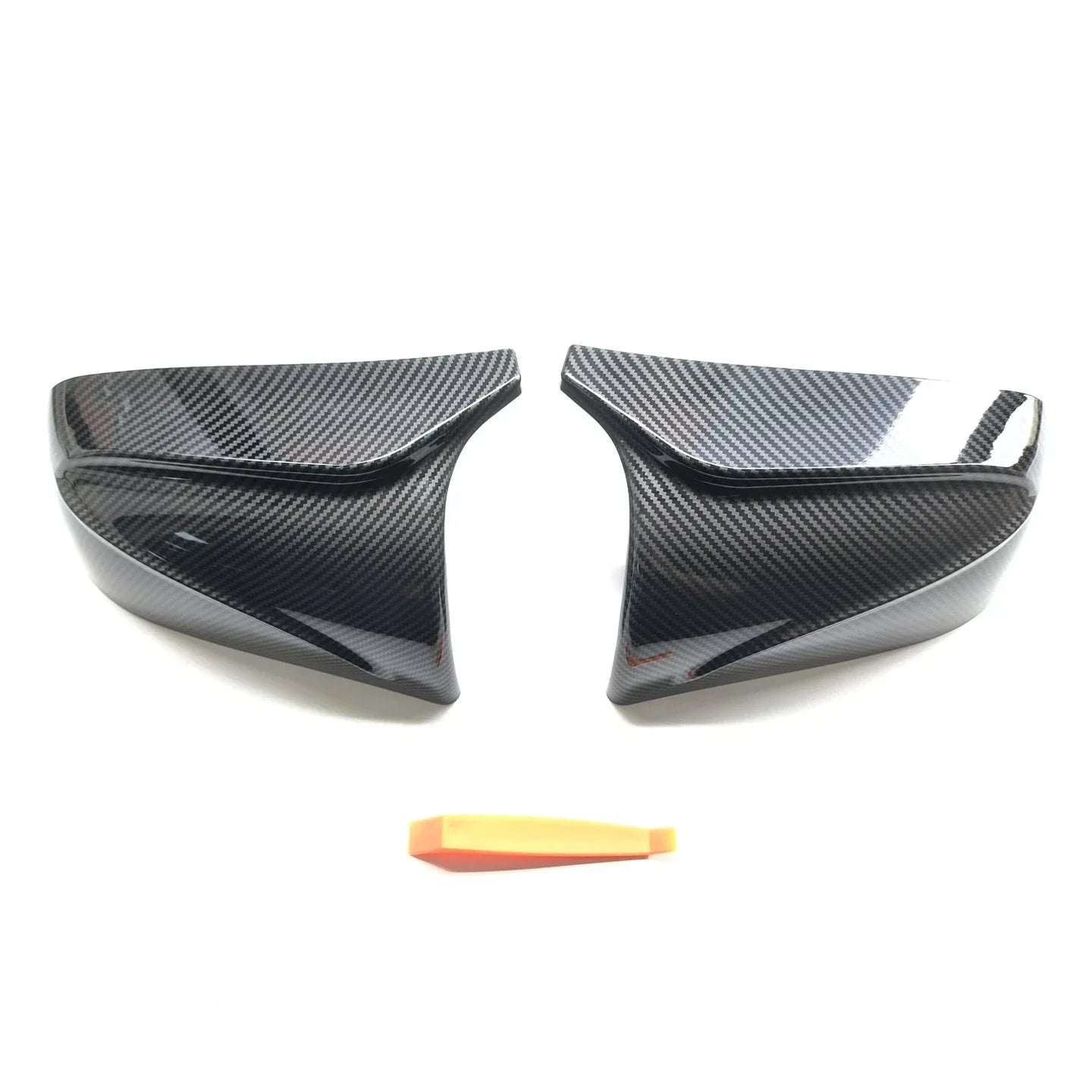 Carbon Fiber Side Rear View Mirror Cover Trim for Tesla Model 3 (2017–2023)