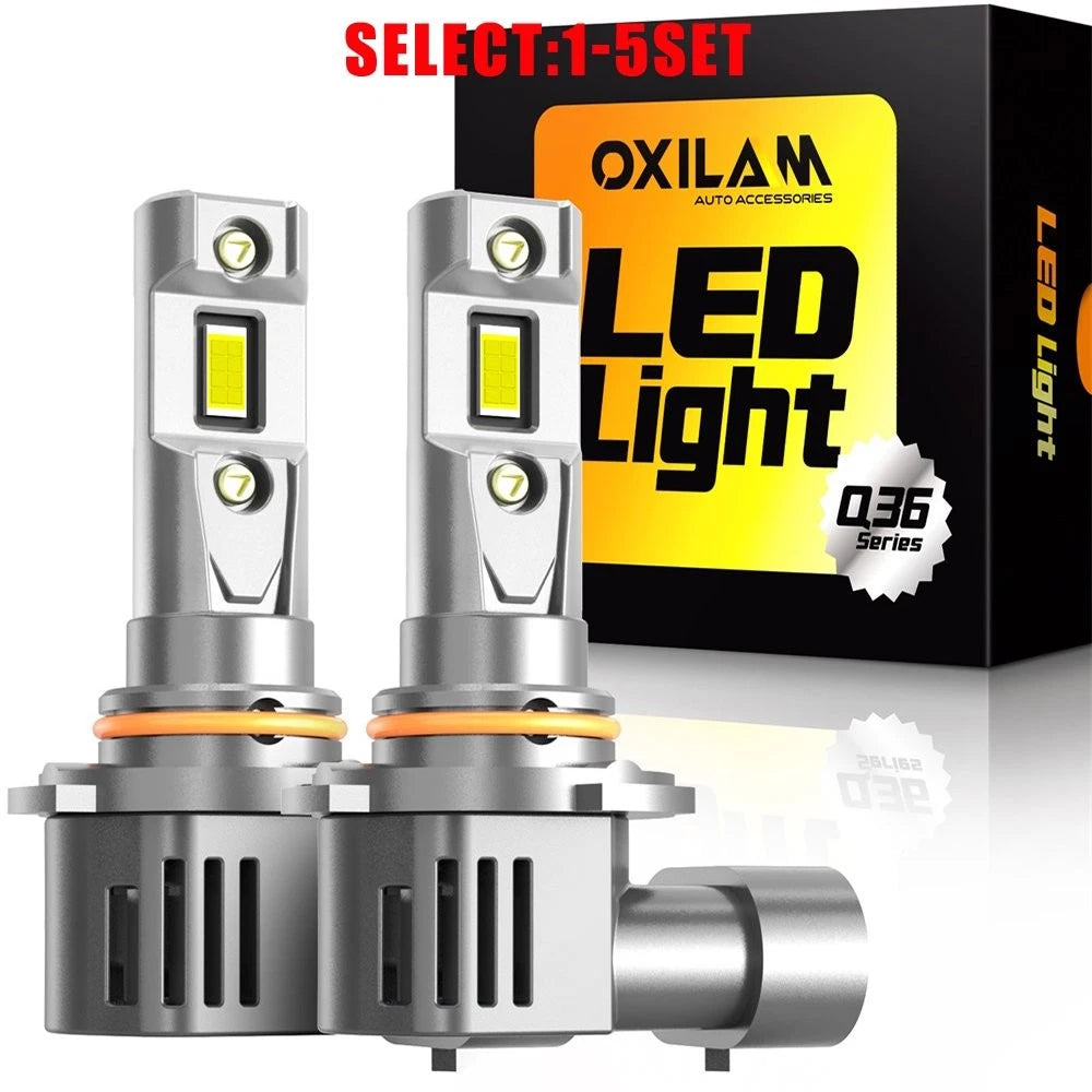 2X 9005 LED Headlight Bulbs for 6500K Ultra Bright