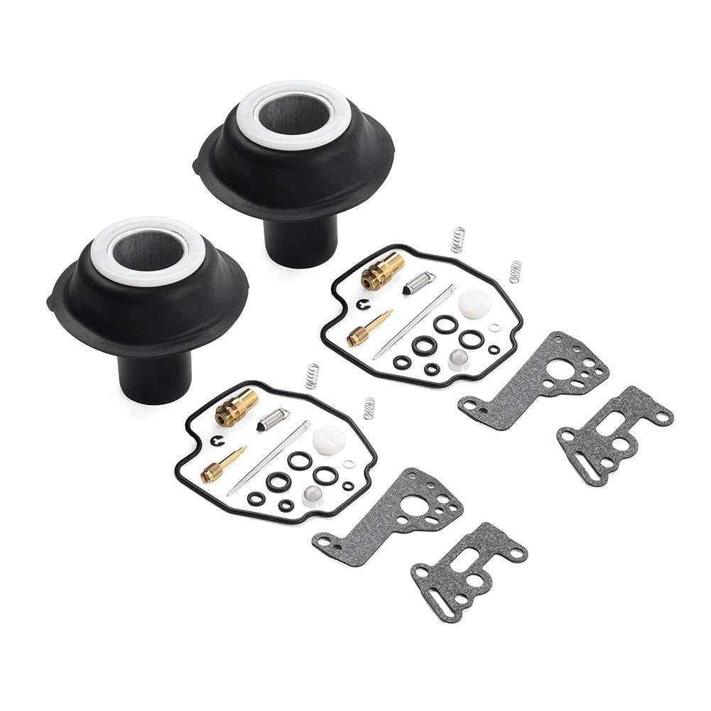 2 Sets Carburetor Repair Kit for Yamaha Virago XV535 XV400 XV500 (1981–1999)