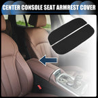 1 Pair Armrest Protector Cover Pad for BMW X5 X6 (2010-2018) Neoprene Black