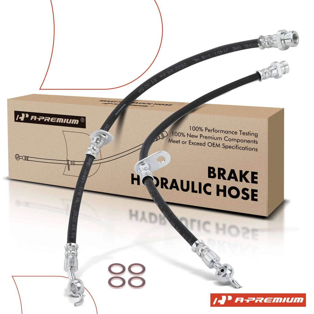 2X Rear Brake Hydraulic Hose for Mitsubishi Galant Eclipse (2004–2012)