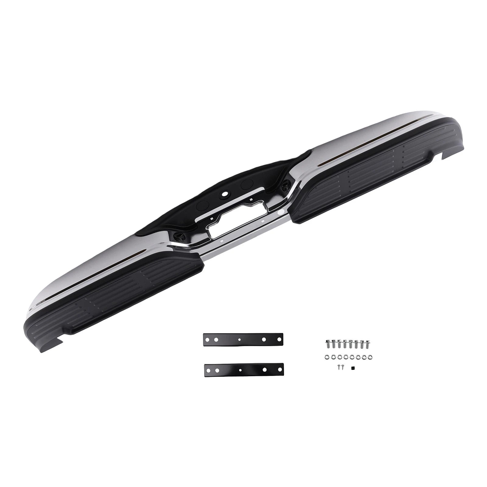 Chrome Rear Bumper Assembly for Ford F250 F350 (1999-2007)