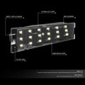 SMD LED License Plate Light Assembly for Cadillac CTS Sedan (2008–2010)