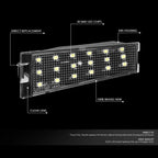 SMD LED License Plate Light Assembly for Cadillac CTS Sedan (2008–2010)