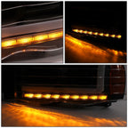 LED DRL Sequential Turn Signal Projector Headlight for Dodge Ram (2002–2005)
