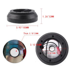 160H Hub Adapter + Blue Steering Wheel Quick Release for Mazda Miata RX-8 (2000–2008)