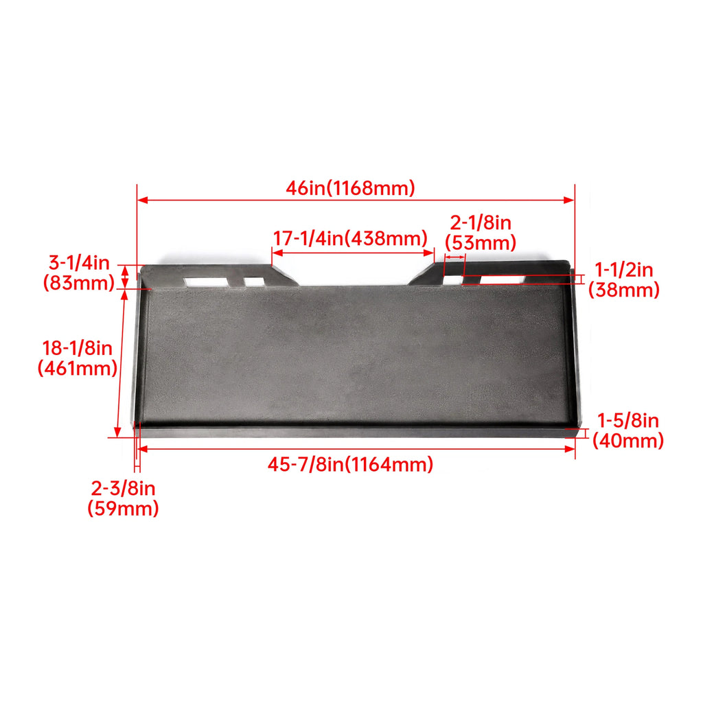 Mount Plate for Bobcat Kubota Skid Steer Loader Quick Tach