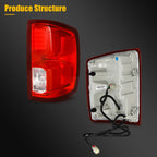 Right Side LED Tail Light Assembly for Chevy Silverado 1500 (2016–2018)
