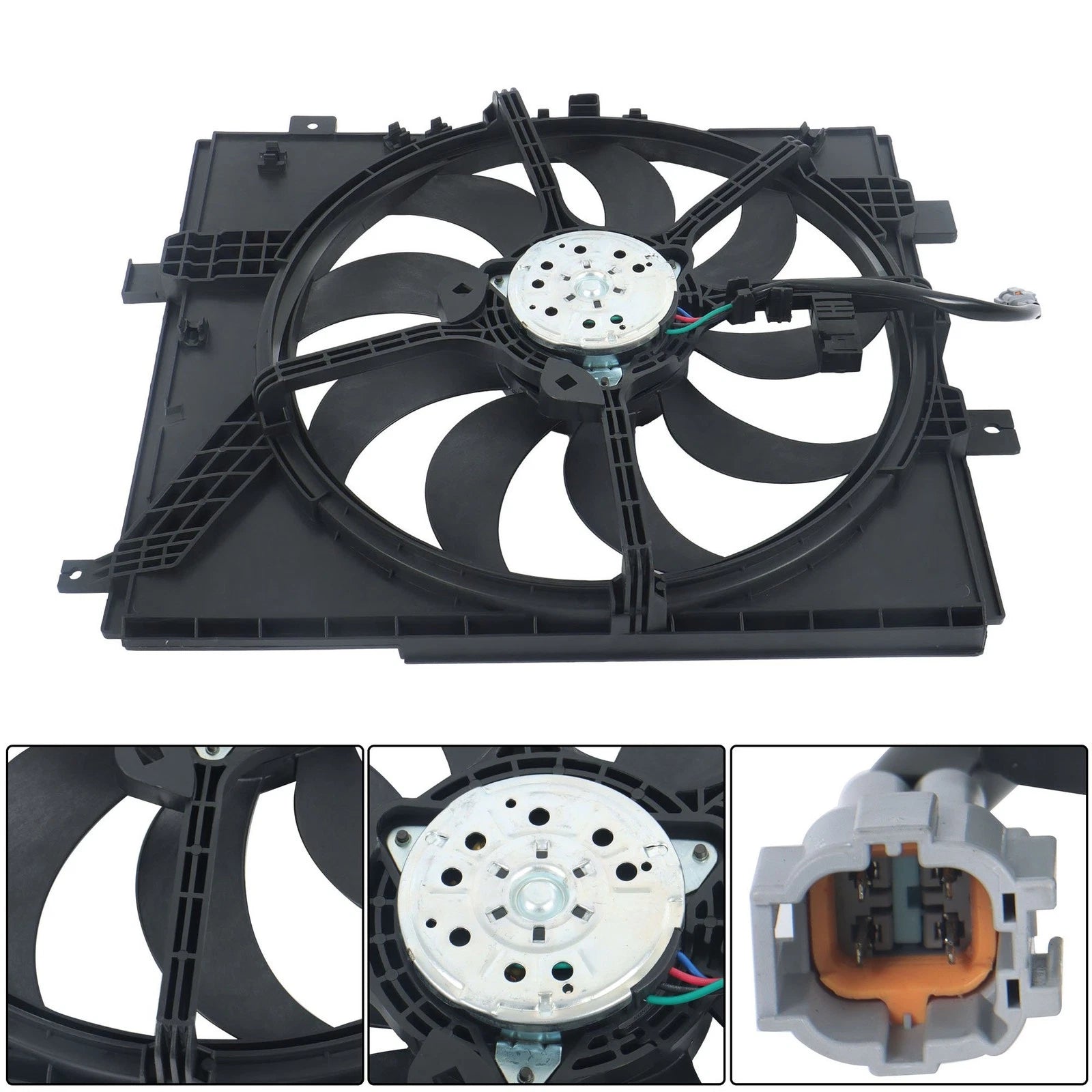 Radiator Cooling Fan Assembly with Shroud for Nissan (2012–2019)