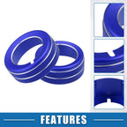 Set of 2 Multi Terrain Selector Knob Button Covers for Toyota 4Runner (2010–2020) 726215348811