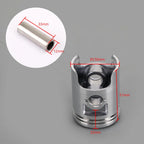 Piston Ring Kit Std 39.50mm for Honda Dio Tact Cabina Julio Elite Scoopy Lead 50 (1990–2023)