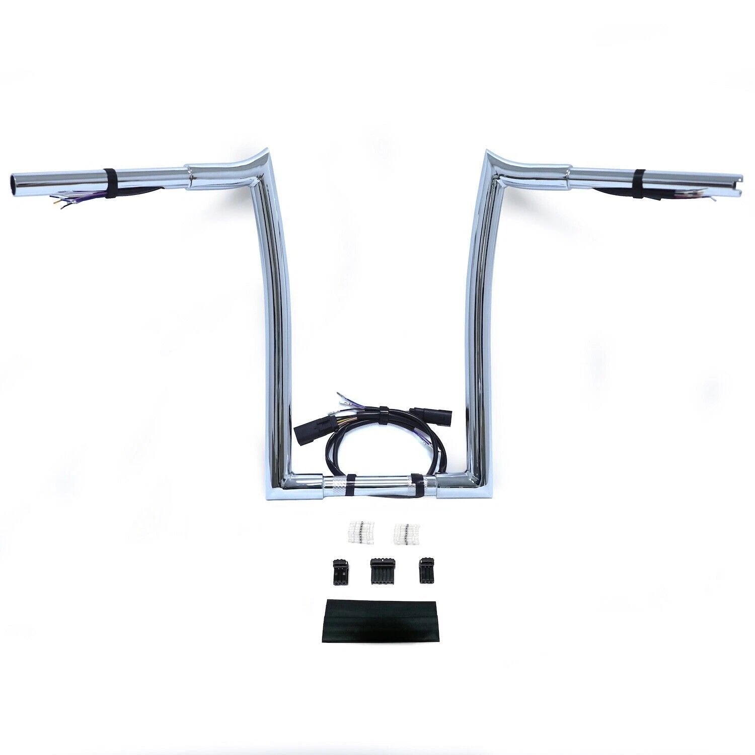 1.25" Meat-hook Handlebar for Harley Road King FLHR (2008–2013) 12" 14" 16"