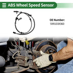 ABS Wheel Speed Sensor No. 599103X360 for Hyundai Elantra (2010–2013)