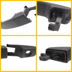Front Left Driver Door Handle for Ford Focus (2008–2011) - Black