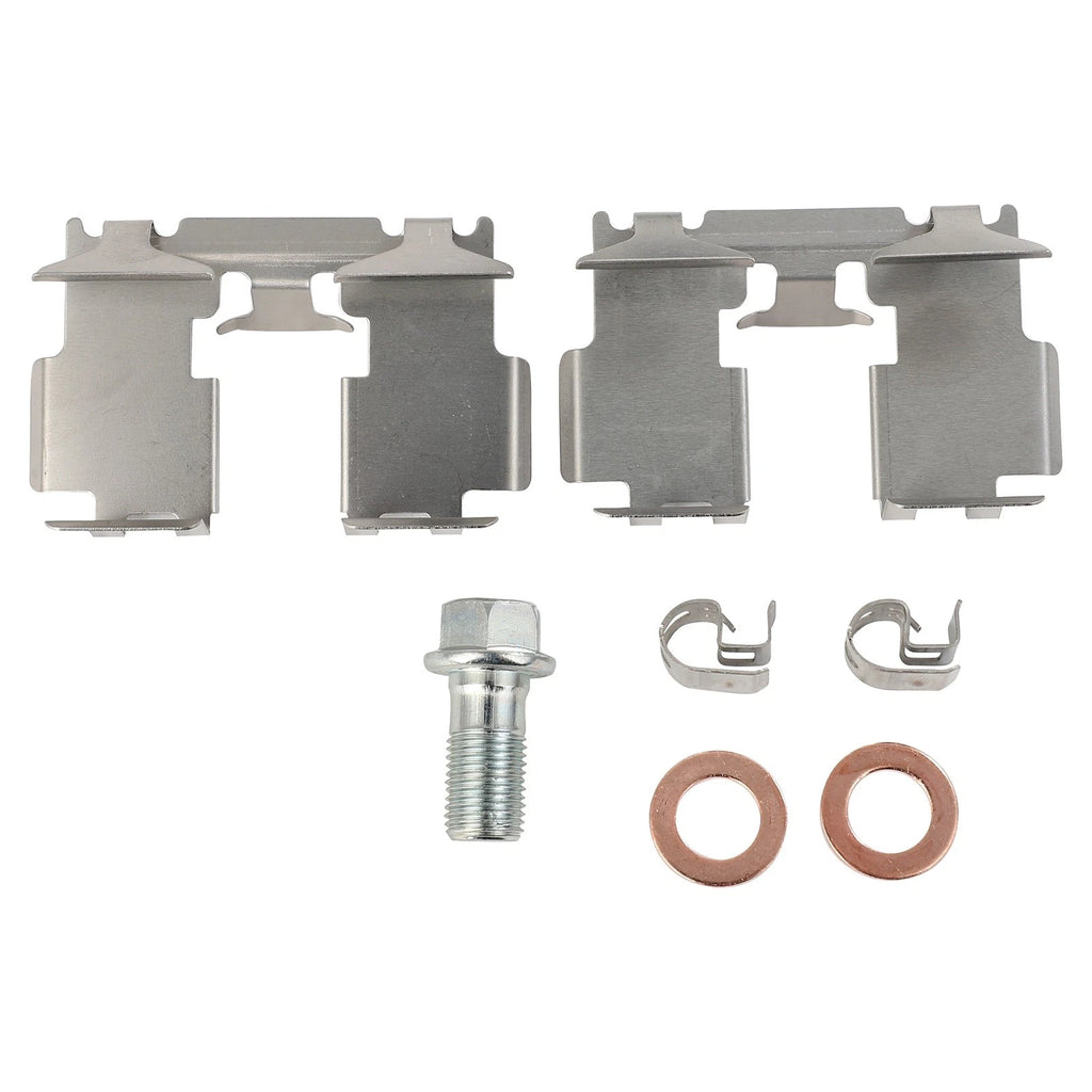 Set of 2 Rear Brake Calipers with Bracket for Toyota RAV4 (2012–2018)