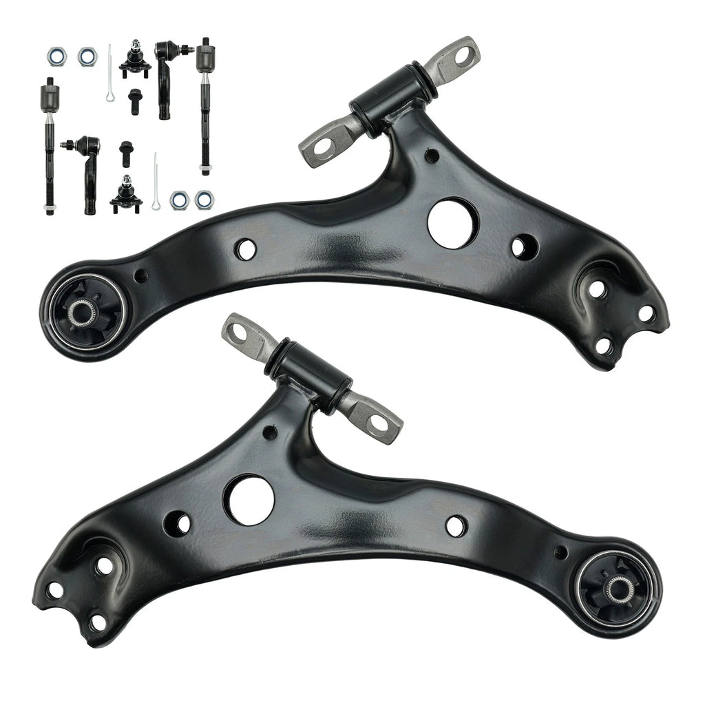 Front Lower Control Arm Ball Joint Tie Rod End Kit for Toyota Camry (2004–2006)