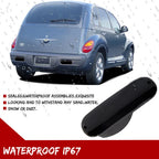 Set of 2 Smoked Lens Backup Reverse Light Reflectors for Chrysler PT Cruiser (2001–2005)