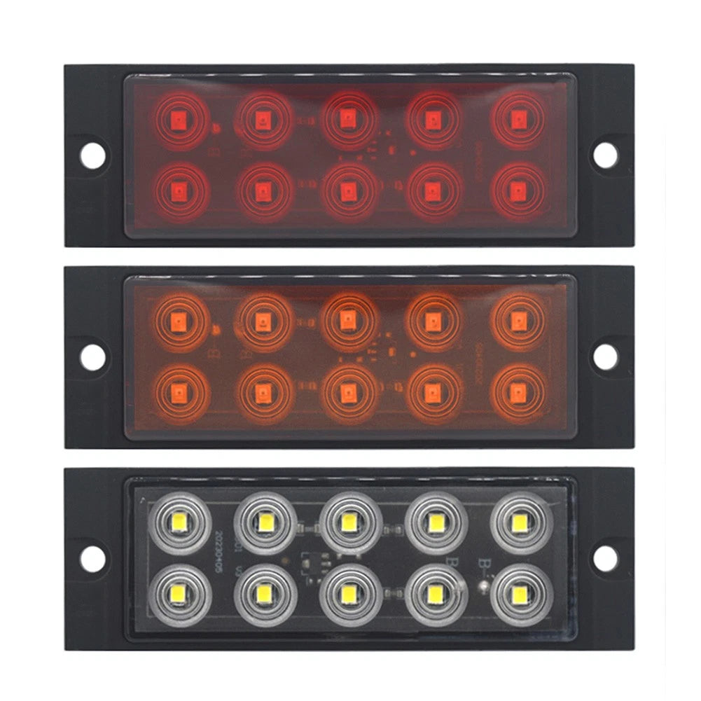 10 LED Side Marker Lamps for Car Bus Truck Trailer Lorry Tractor Motorhome