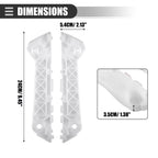 Set of 2 Front Bumper Bracket Retainers for Mazda CX-9 (No.TD11500U1F)