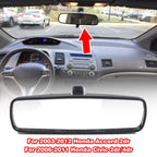 Manual Interior Rear View Mirror Black for Honda Accord (2003–2012) 1376400-SDA-A0
