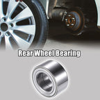 Rear Left & Right Wheel Bearing for BMW 128i Silver Tone (2008-2013)