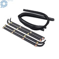Set of 4 Window Sweep Weatherstrip for Ford Pickup Truck (1987–1997)