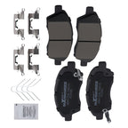 Set of 4 Front Ceramic Brake Pads for Nissan Micra (2015–2017) / Versa Note (2014–2019)