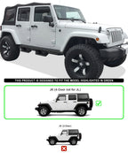 Pocket Steps for Jeep Wrangler JK (2007-2018)