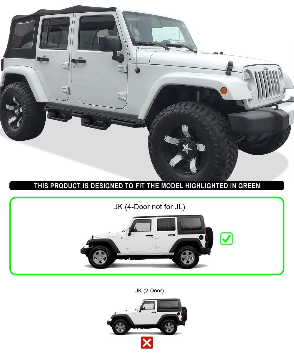 Pocket Steps for Jeep Wrangler JK (2007-2018)