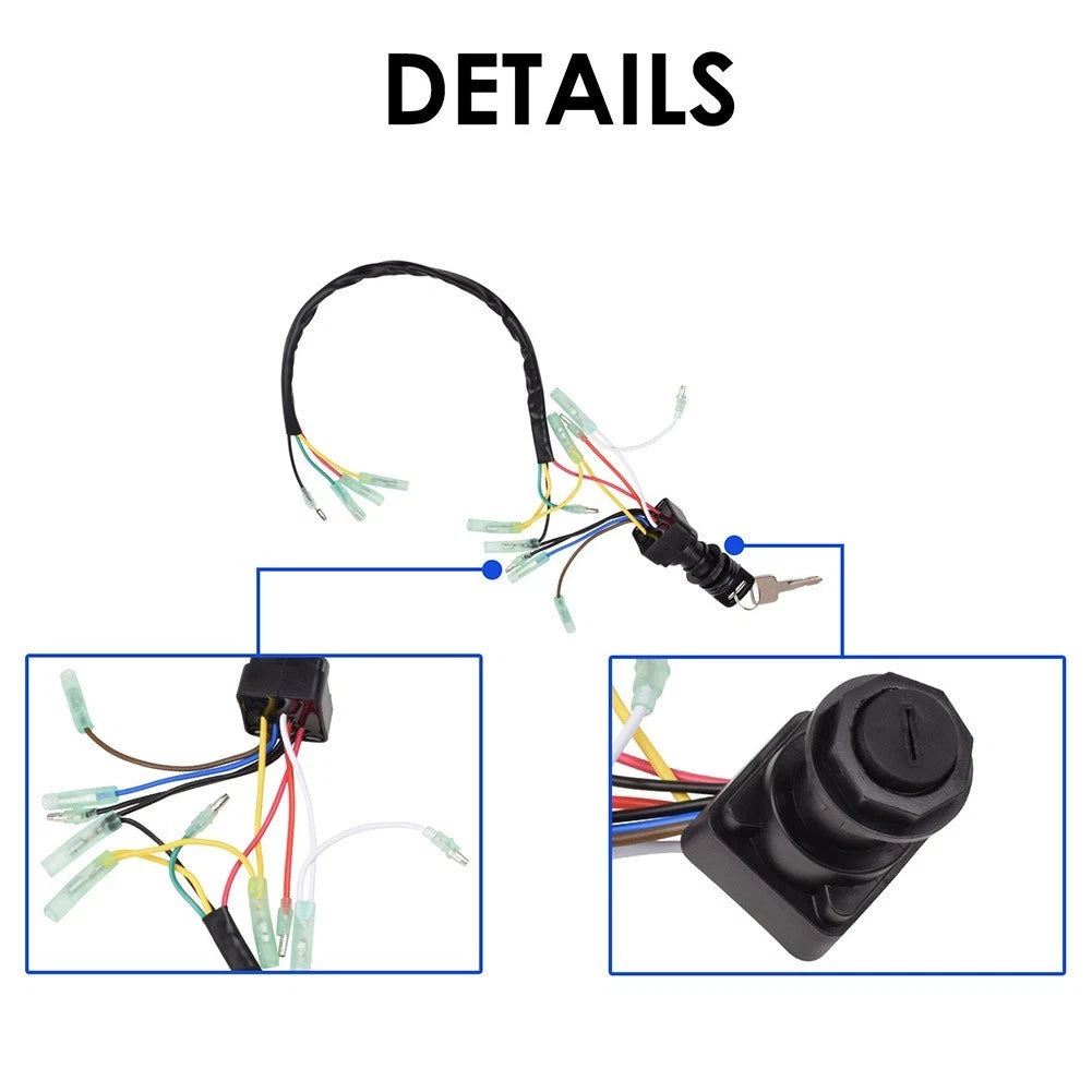 Outboard Motor Ignition Switch 703-82510-43-00 for Yamaha