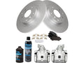 Rear Brake Pad Rotor Caliper Set for Mazda CX-3 (2016–2018) YB845WZ
