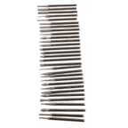 30-Piece Diamond Coated Drill Bits Set for Beads and Gemstones
