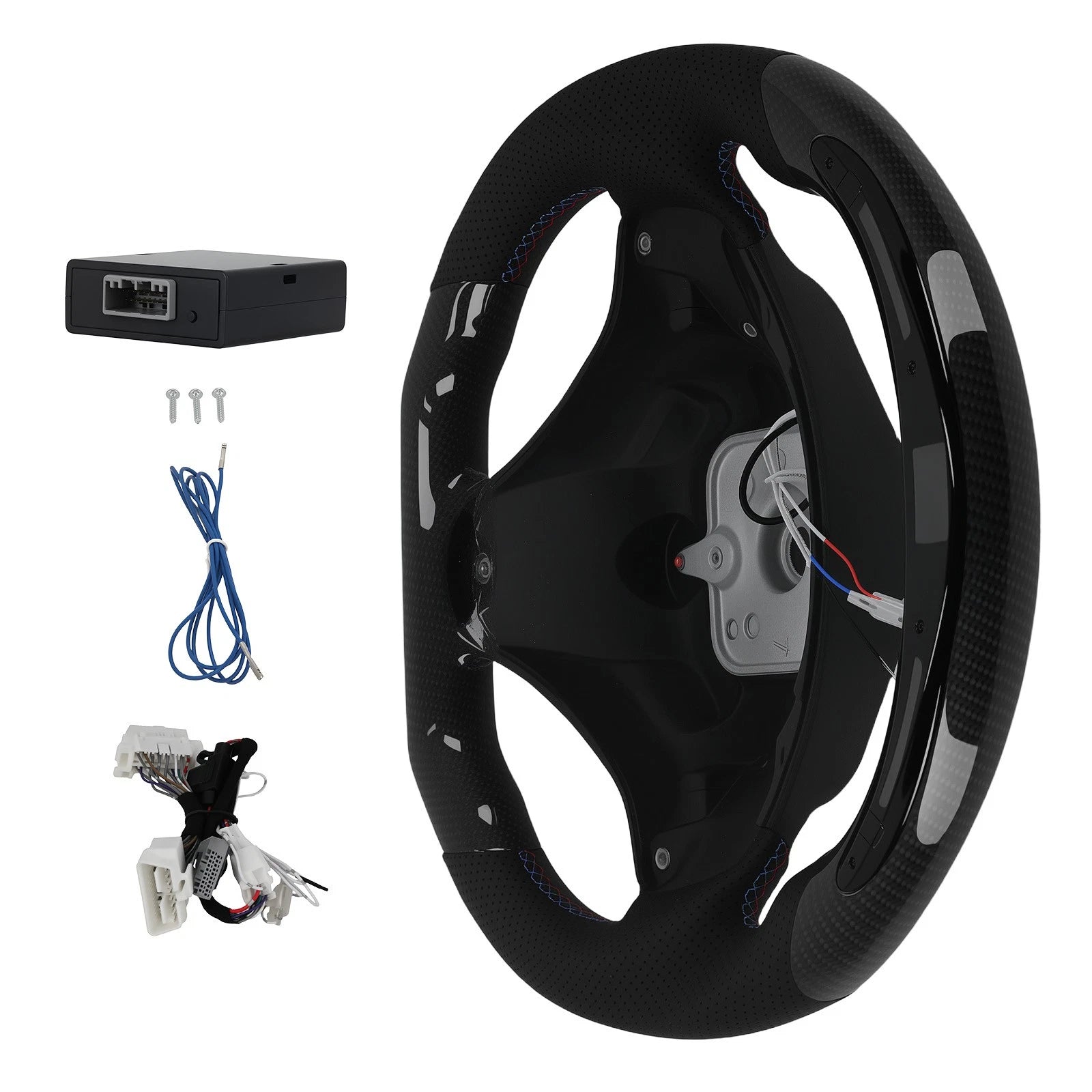 Carbon Fiber LED Steering Wheel for BMW 3 Series 320i 328i 335i (2006–2013)