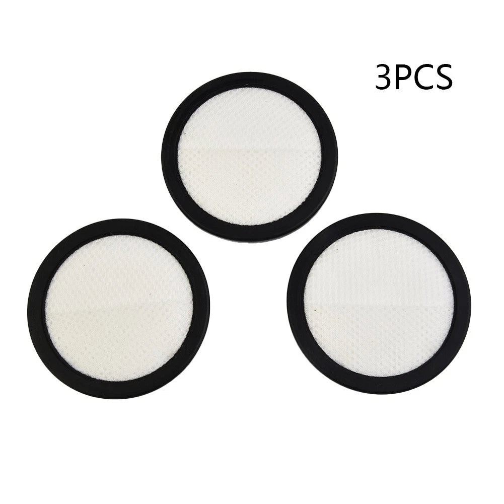 3X Replacement Filters for P8 Vacuum Cleaner (White/Black)