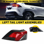 Left Rear Tail Light Lamp for Toyota RAV4 (2019–2023) 81560-0R090