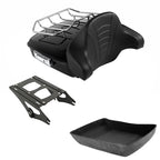 Chopped Trunk Backrest Mount Rack for Harley Touring Electra Glide (2014–2026)