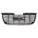 Replacement Black Chrome/Matte ABS Plastic Front Grille (See Compatible Chart)