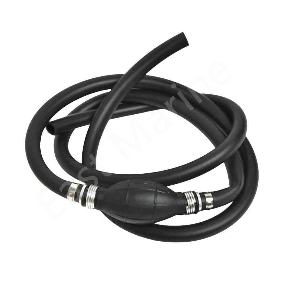 3/8" Fuel Hose Line Assembly with Primer Bulb for Marine Outboard Motors