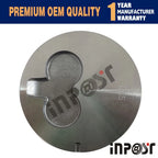 Set of 3 STD Piston Kit (Pin & Clip) with Rings for Isuzu 3KR1