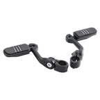 1 1/4'' Matte Long Angled Footpeg Pegs for Highway Engine Guard (Fits )