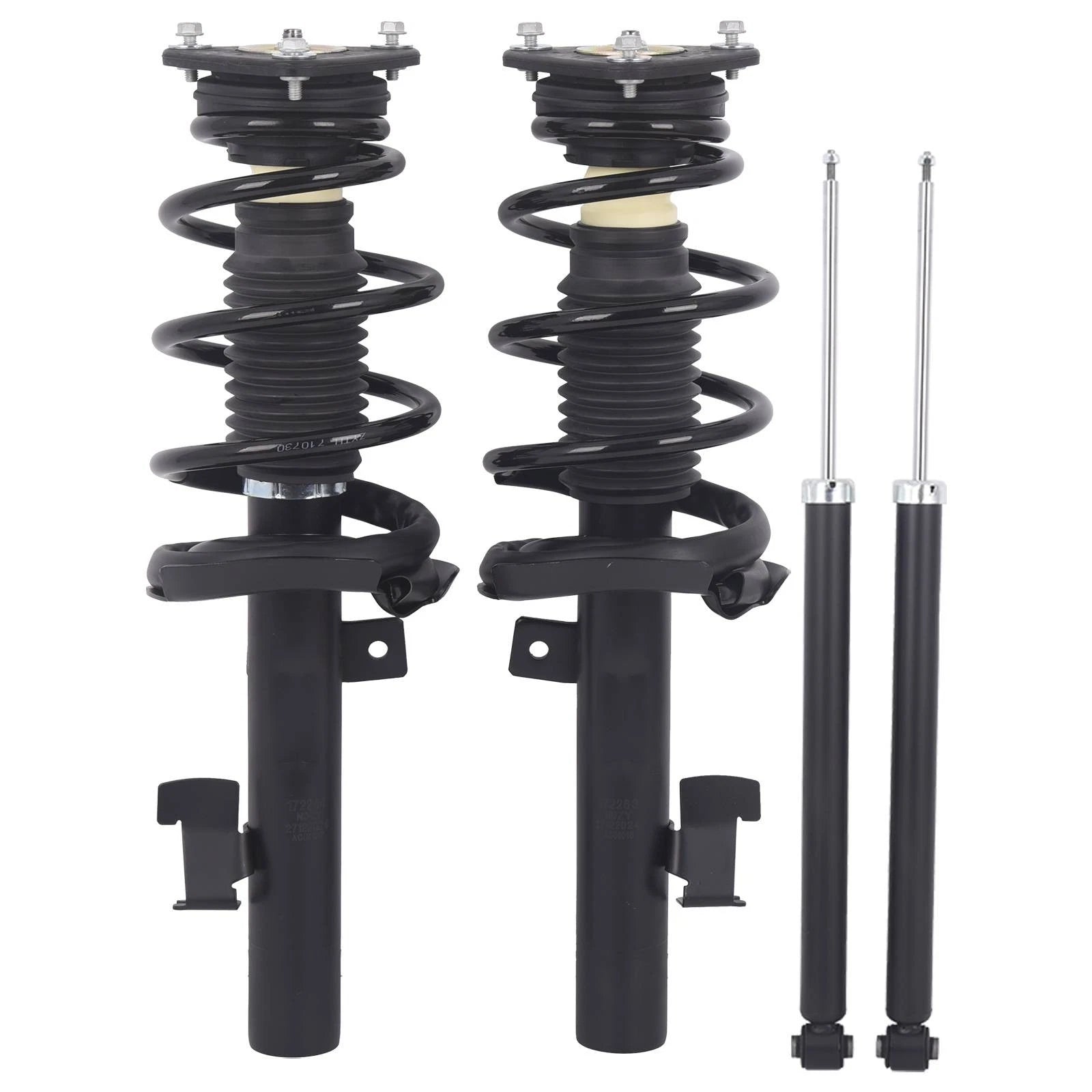 Set of 4 Complete Shocks Struts for Mazda 3, Mazda 5 (2004-2010)