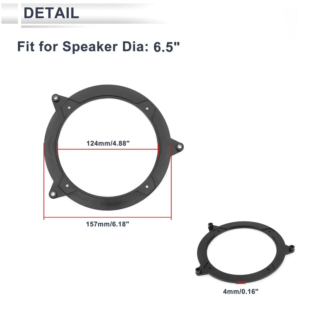 Speaker Spacer Ring Tweeter & Adapter for BMW 3 (E46)